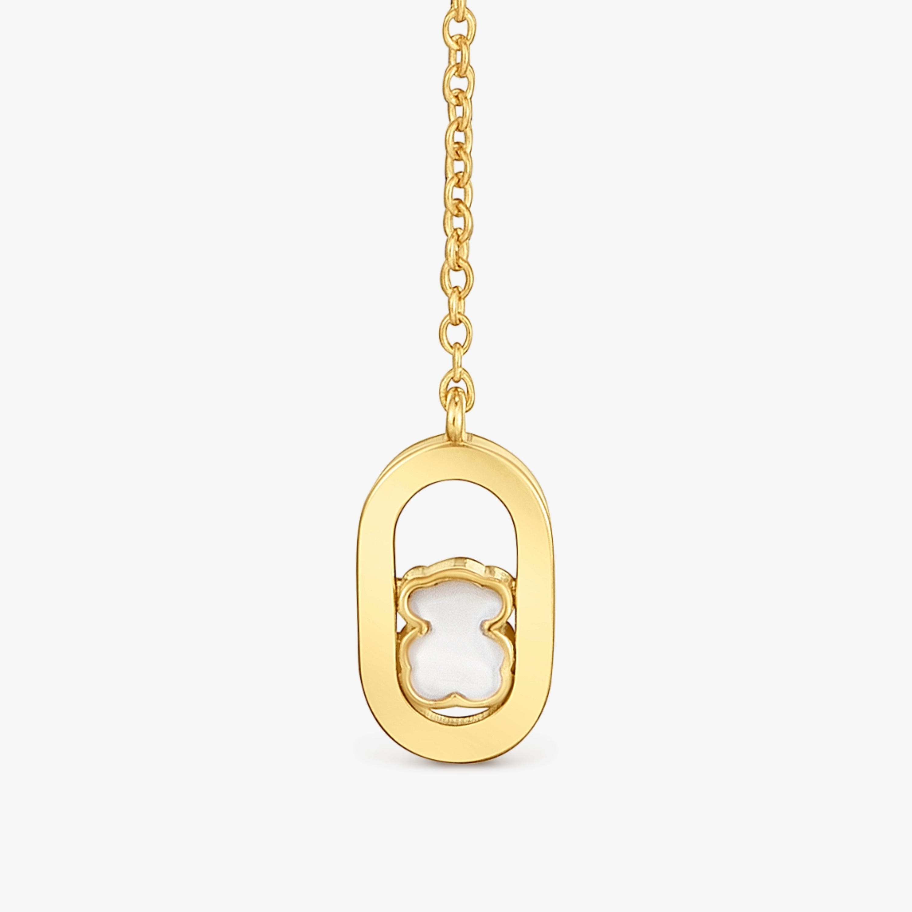Necklace with 18K gold vermeil and mother-of-pearl TOUS Camille | TOUS
