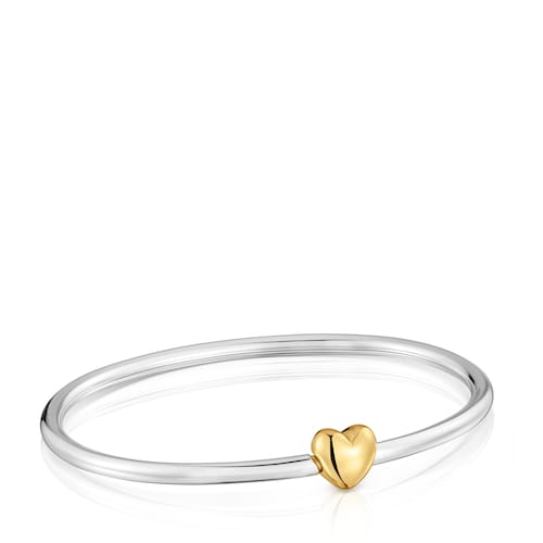 Bracciale rigido bicolore TOUS Flechazo