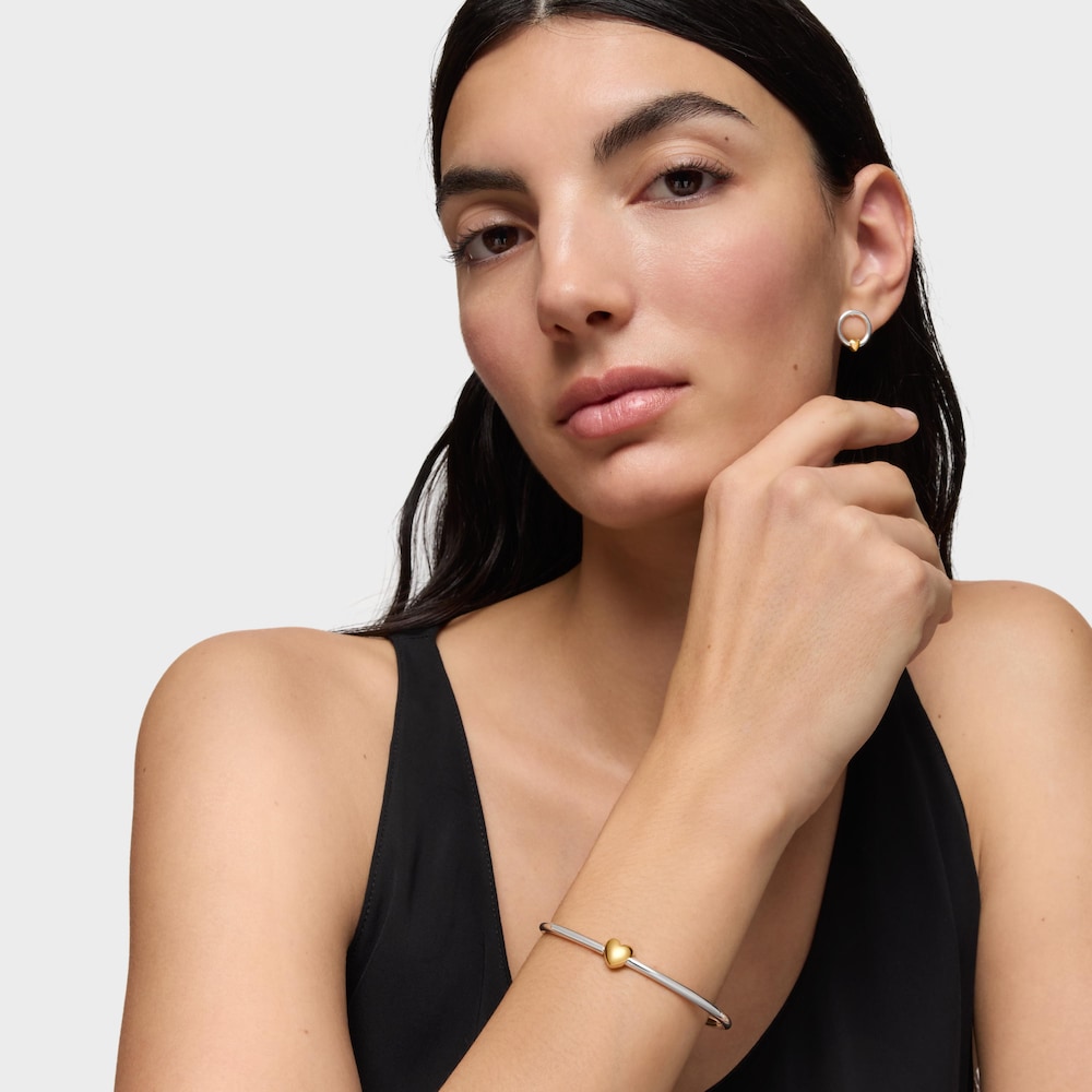 Bracelet manchette bicolore TOUS Flechazo