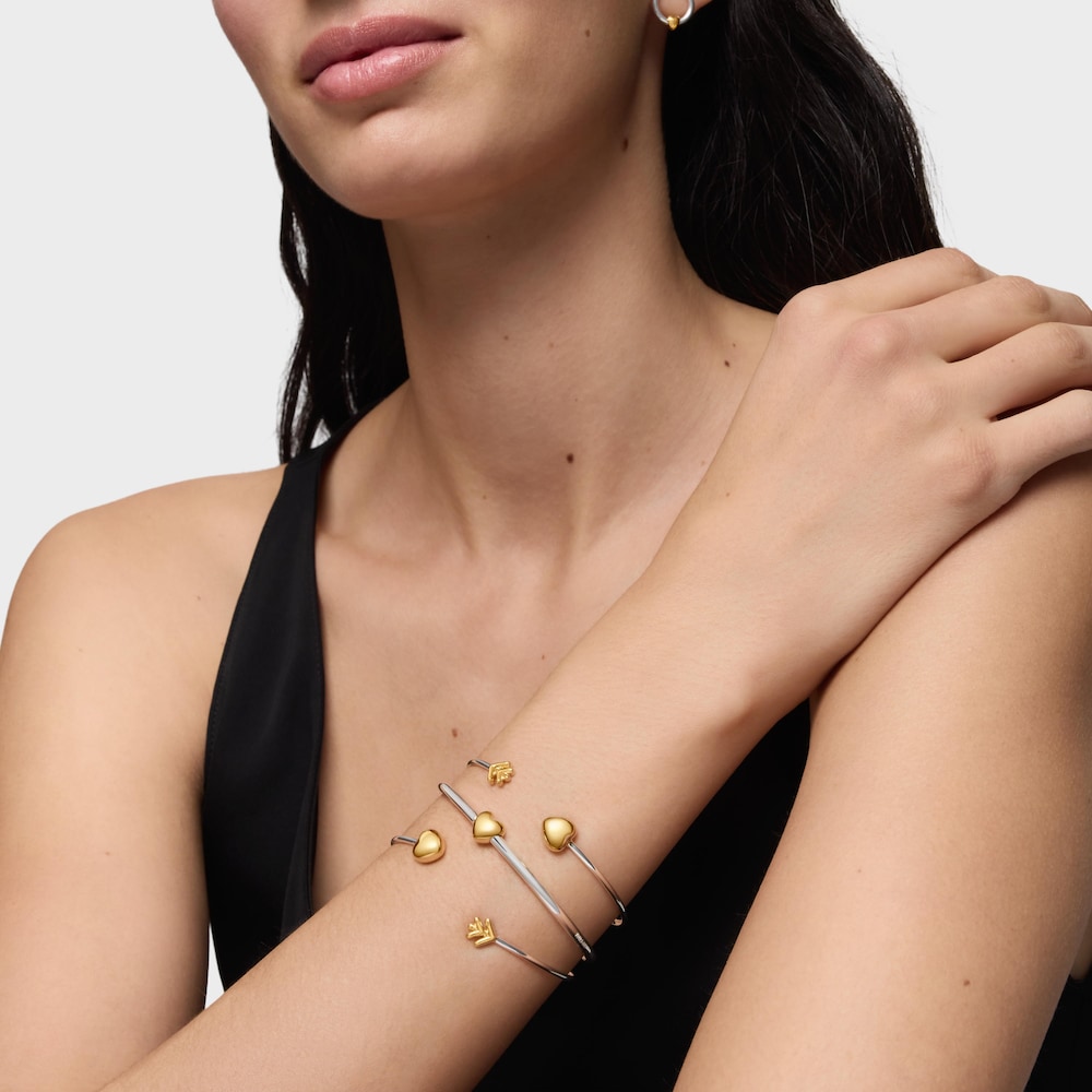 Bracelet manchette bicolore TOUS Flechazo