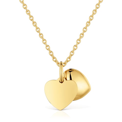 Collana con doppio cuore in oro 14&nbsp;kt TOUS Flechazo