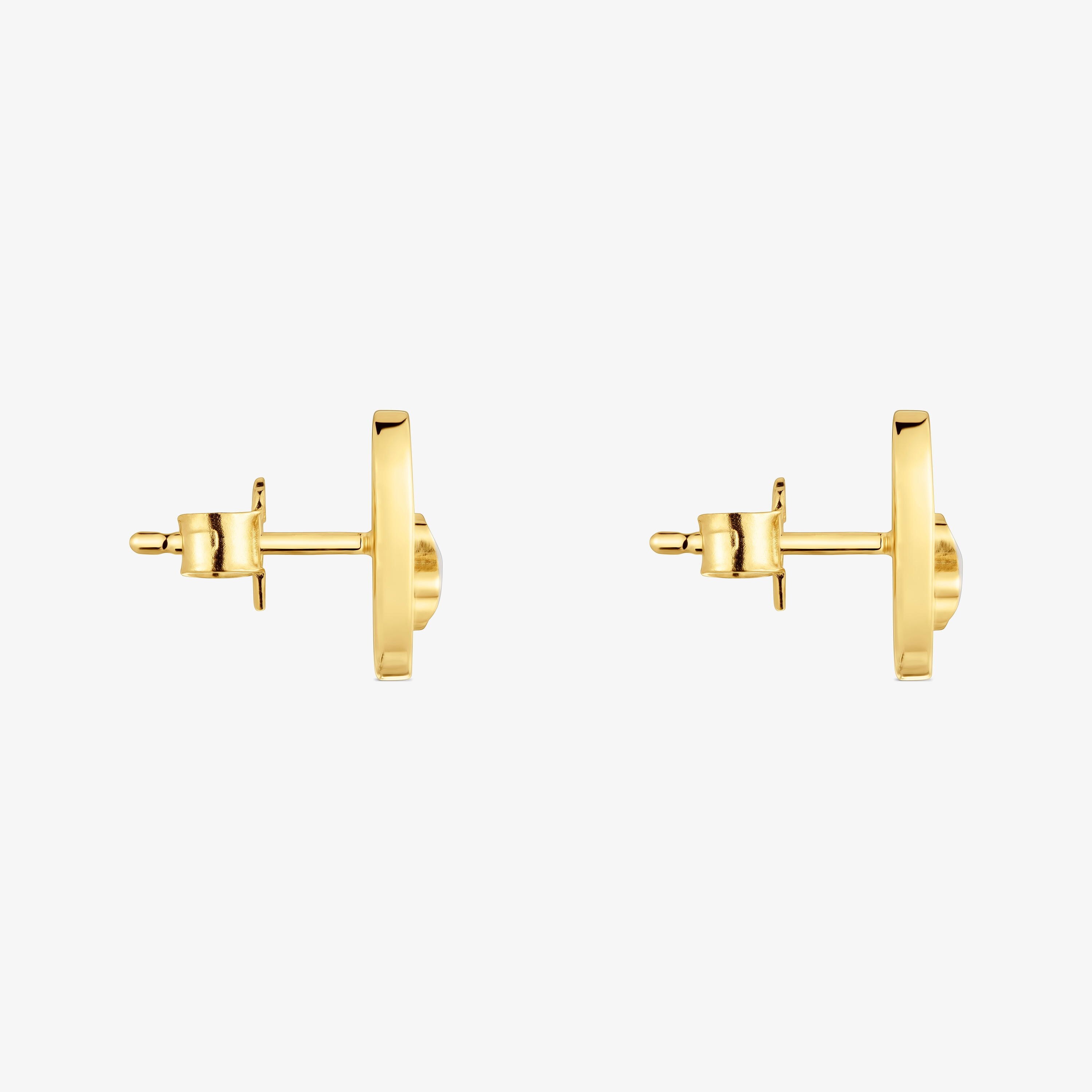 Earrings with 18K gold vermeil and mother-of-pearl TOUS Camille