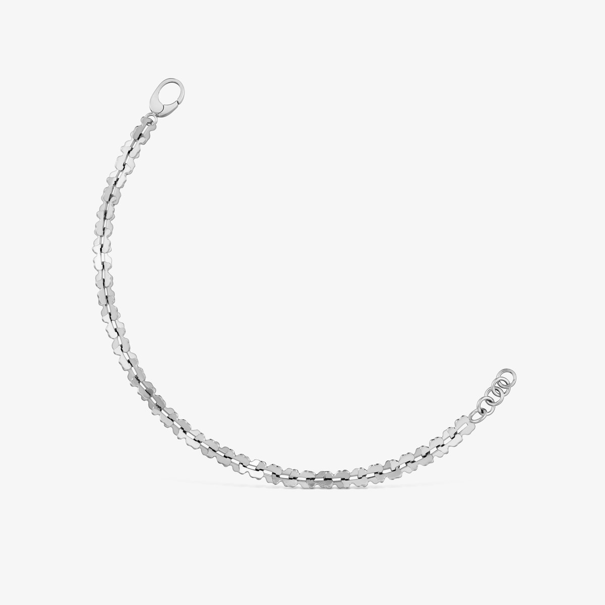 Tous - Pulsera Cadena De Acero Con Motivos Oso Carrusel - Plateado