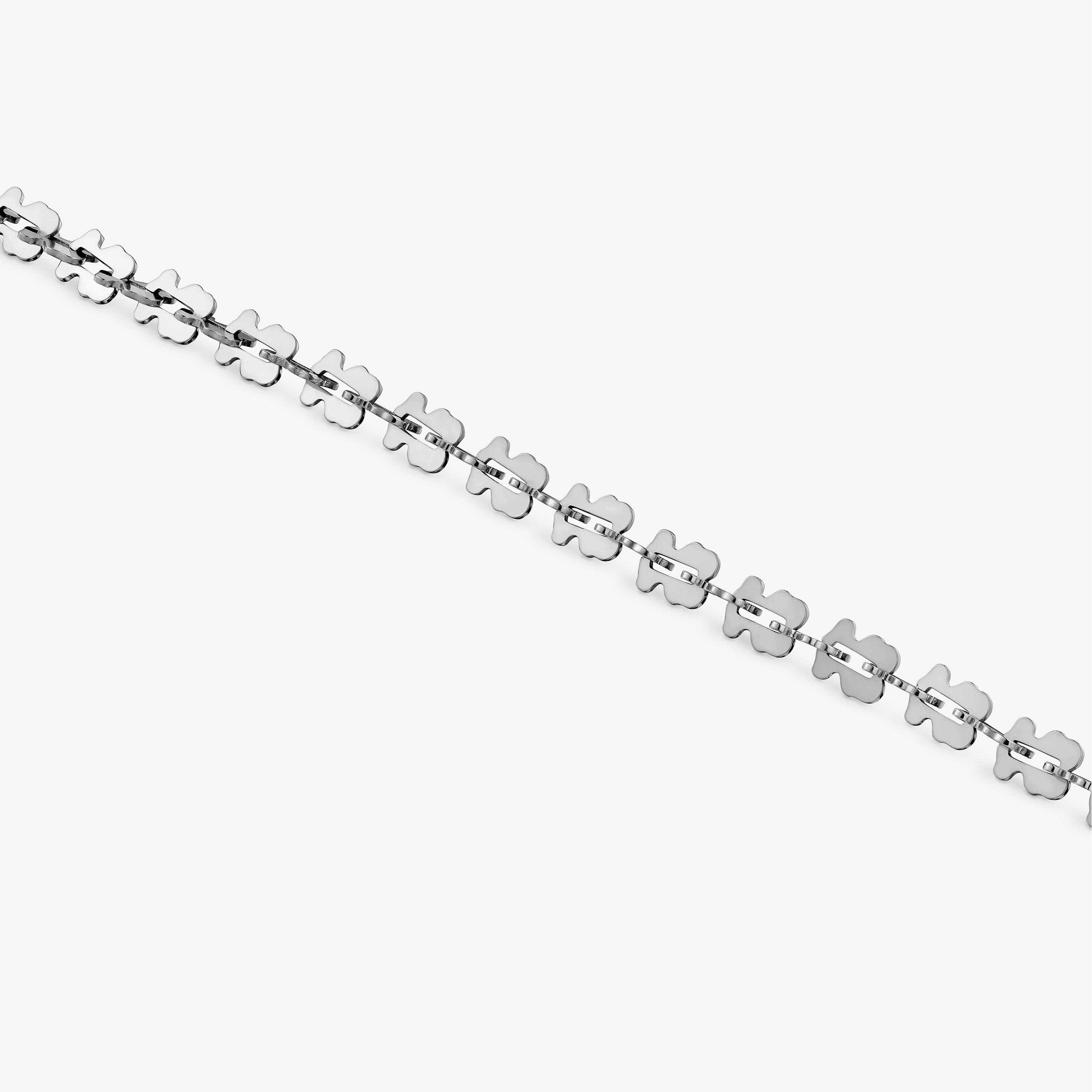 Steel Chain bracelet with bear motifs TOUS Carrusel