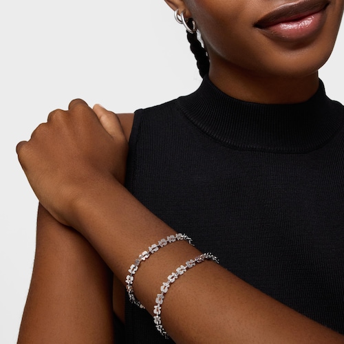 Pulseira corrente em a&ccedil;o com motivos urso TOUS Carrusel