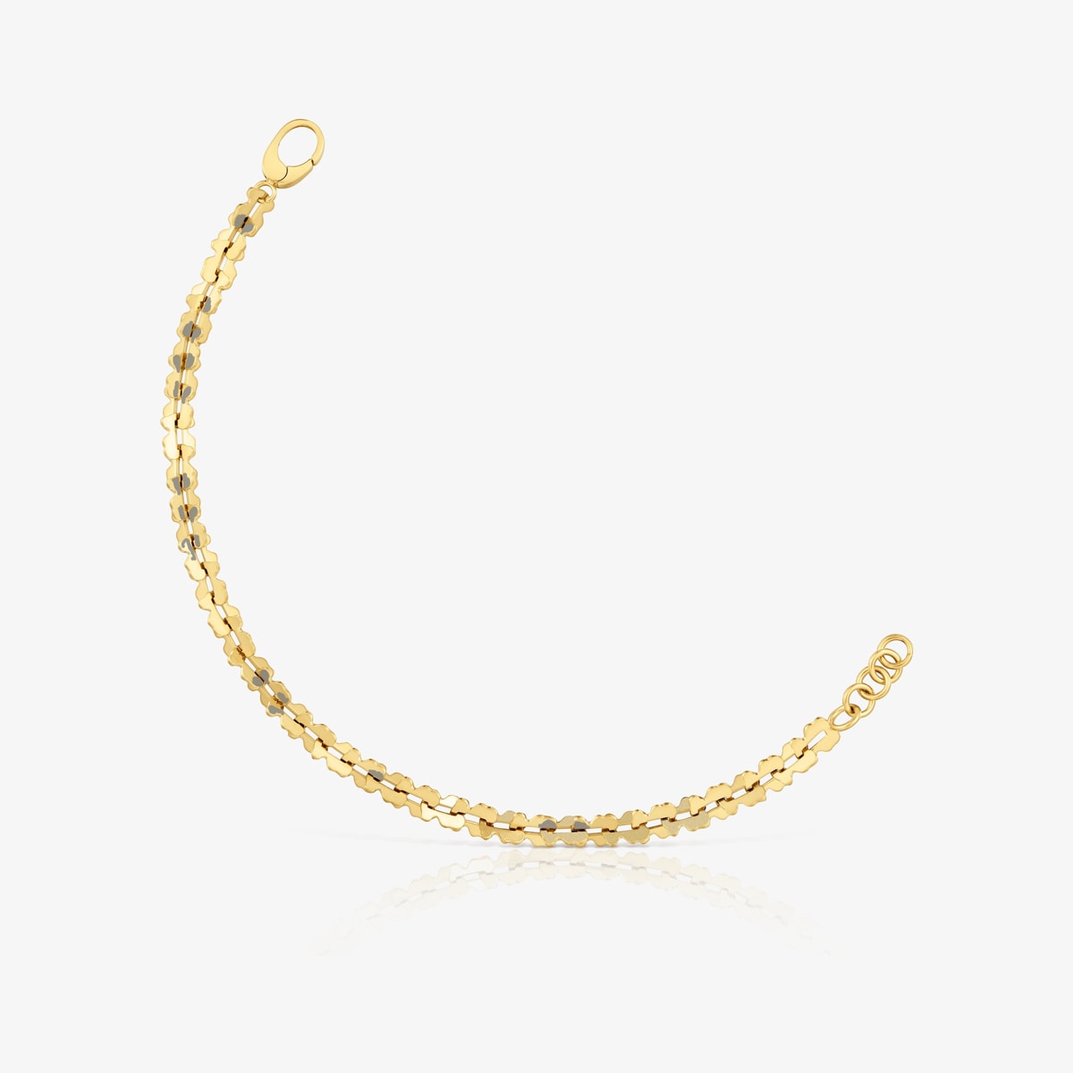 Tous - Pulsera Cadena De Acero En Color Dorado Con Motivos Oso Carrusel - Dorado