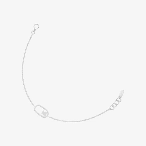 Bracelet cha&icirc;ne en argent TOUS Camille