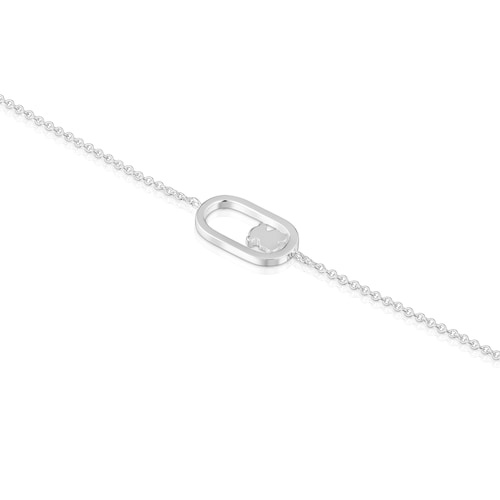 Pulseira de corrente de prata Camille