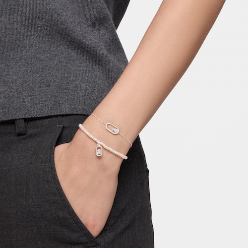 Pulseira de corrente de prata Camille