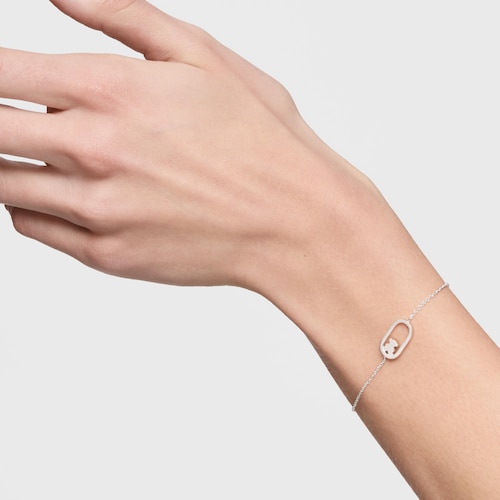 Pulseira de corrente de prata Camille