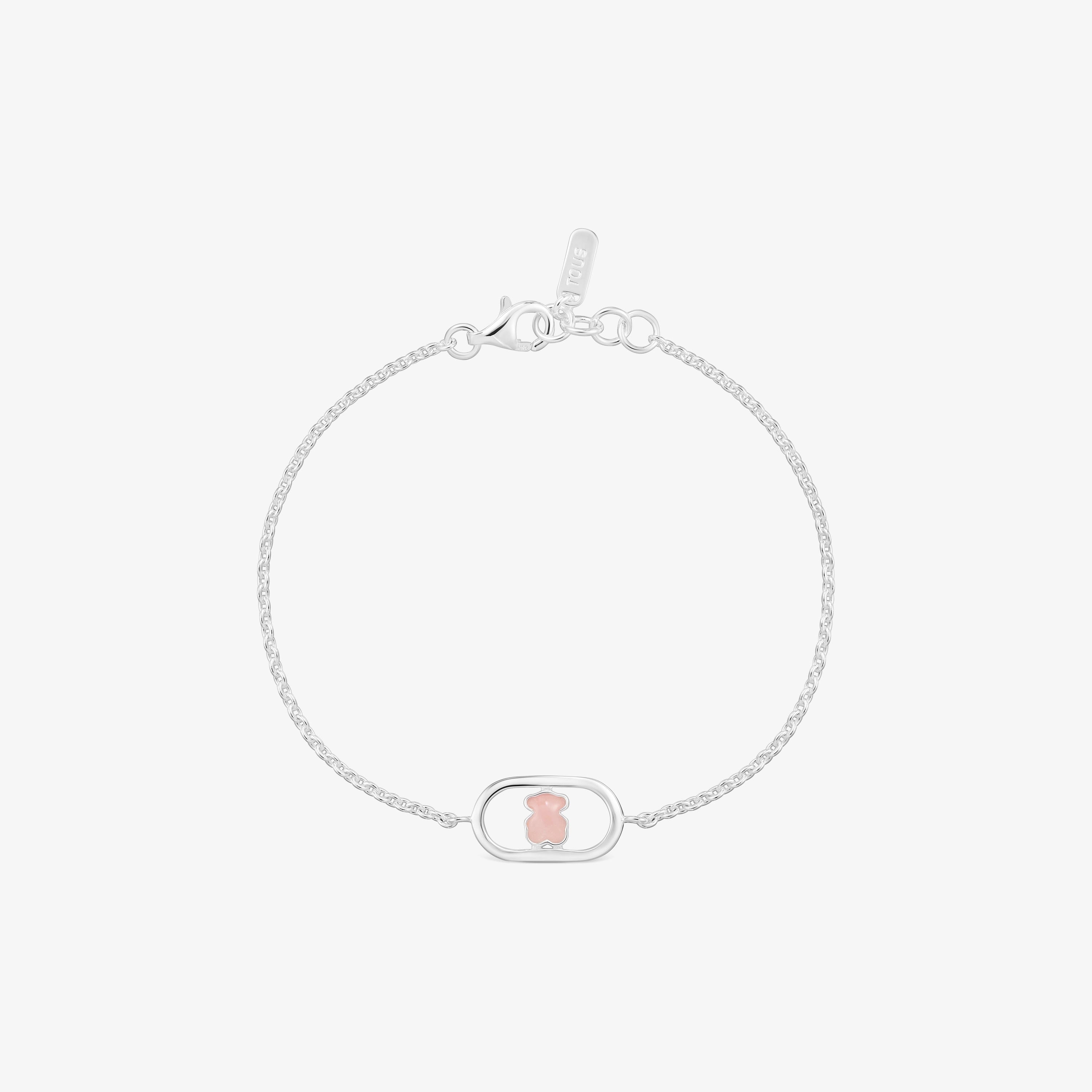 Silver and quartz chain Bracelet TOUS Camille