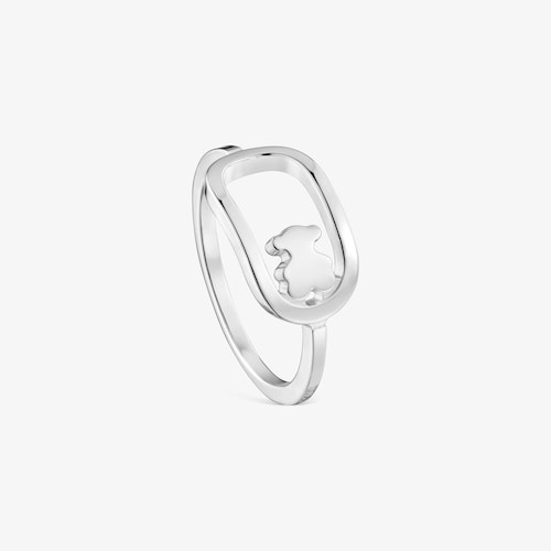 Bague en argent TOUS Camille