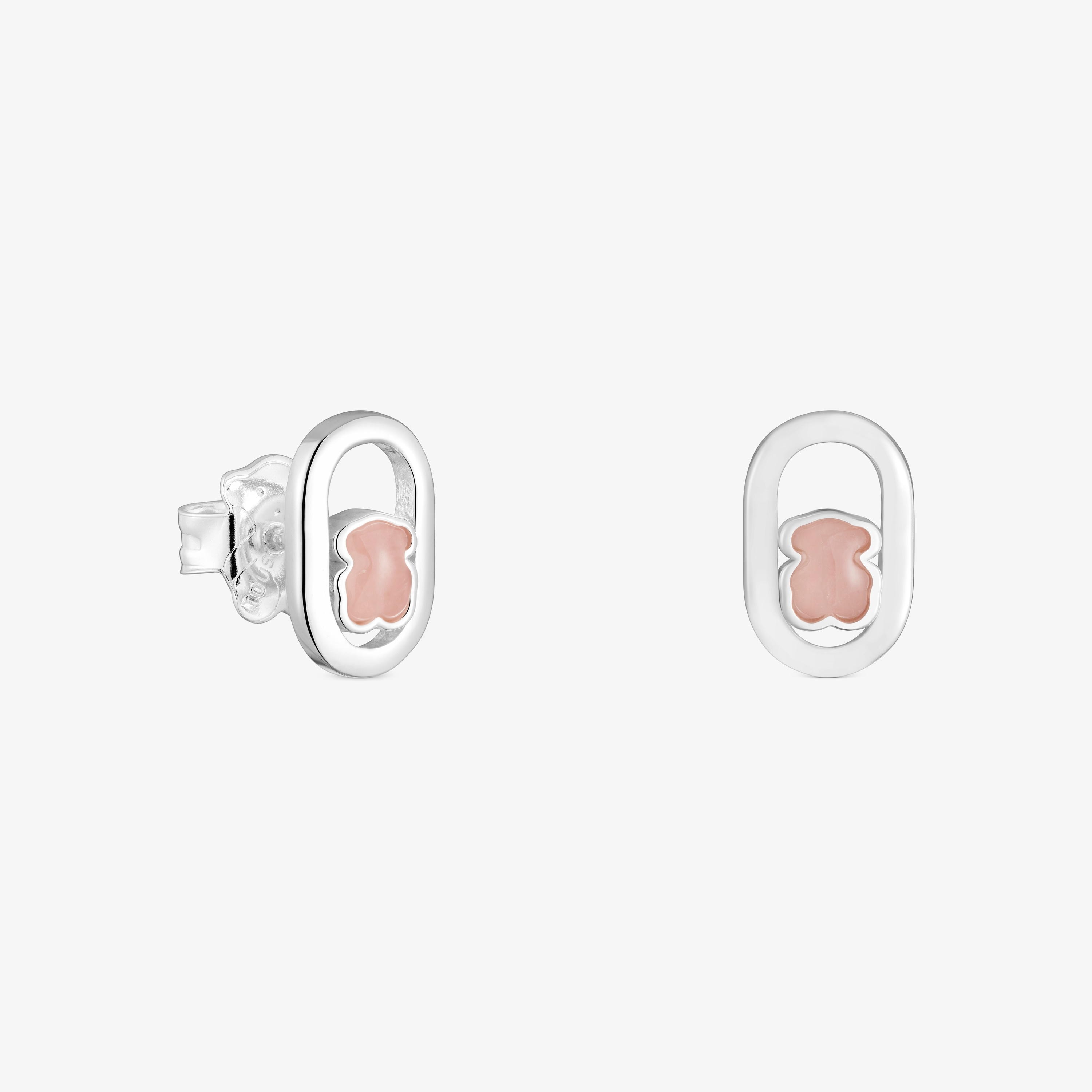 Silver Earrings with quartz TOUS Camille