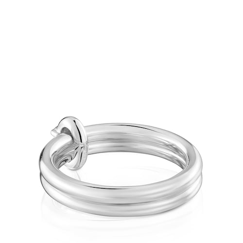 Doppel-Ring aus Silber TOUS Straight