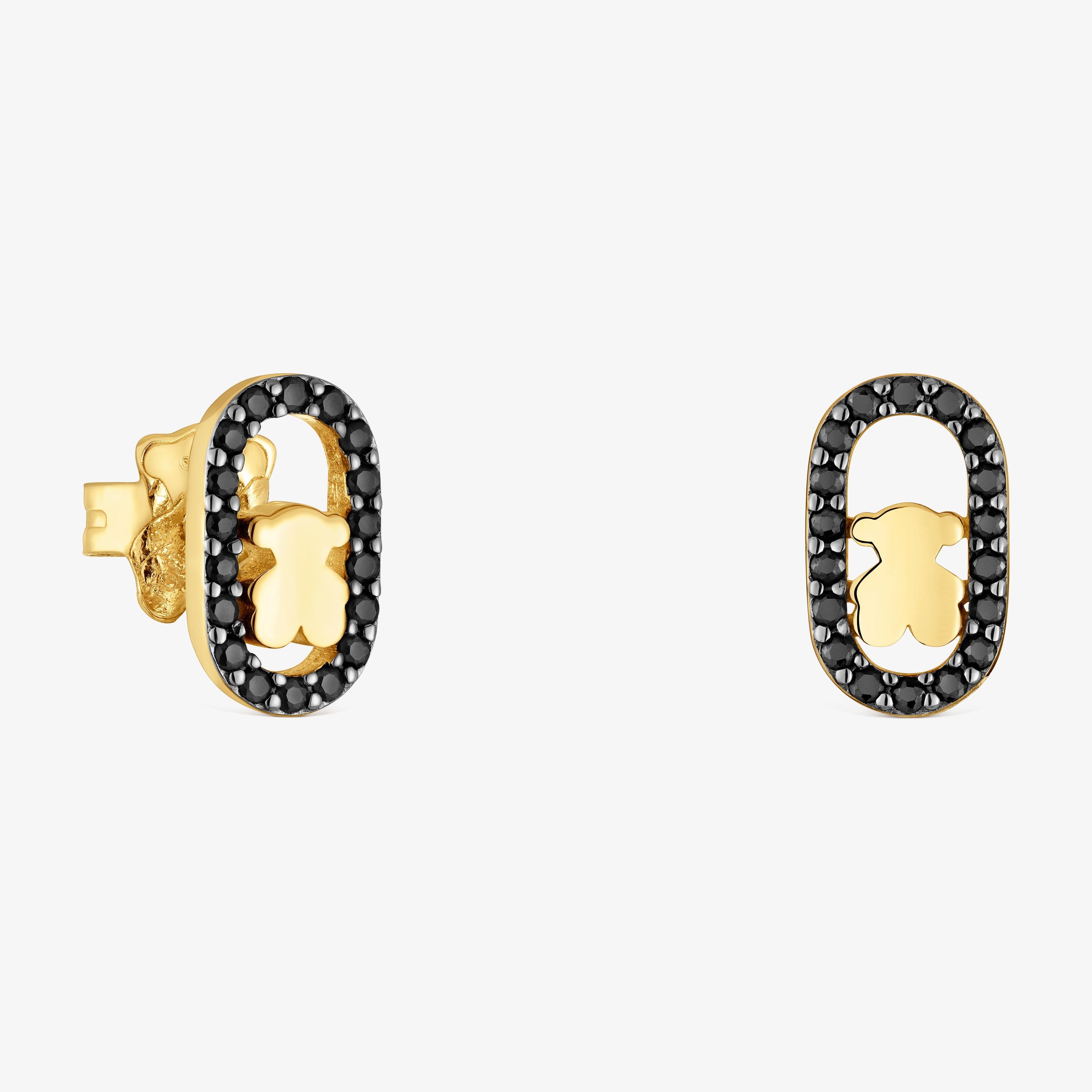 Earrings with 18K gold vermeil and spinels TOUS Camille