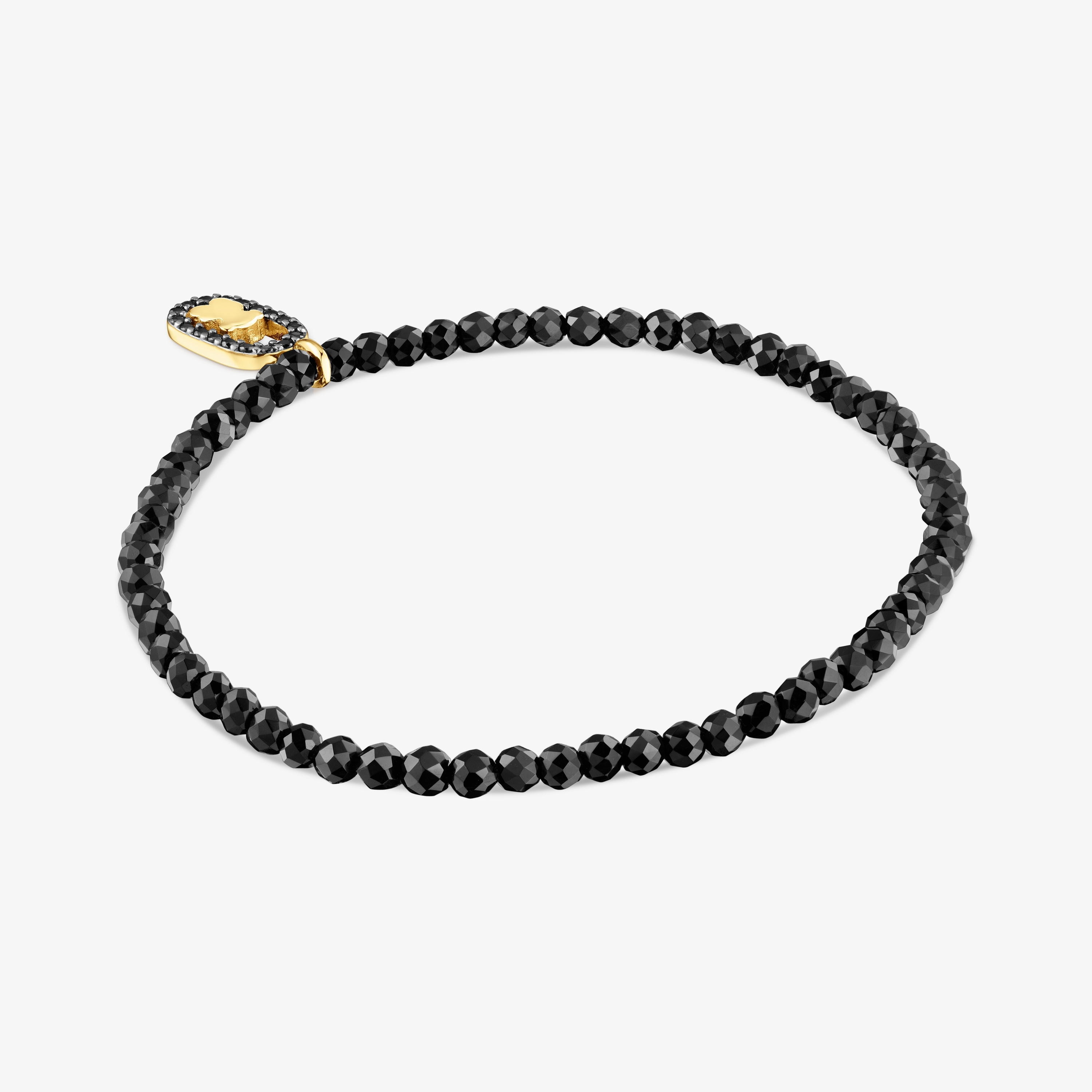 Elastic bracelet with spinels and 18K gold vermeil TOUS Camille
