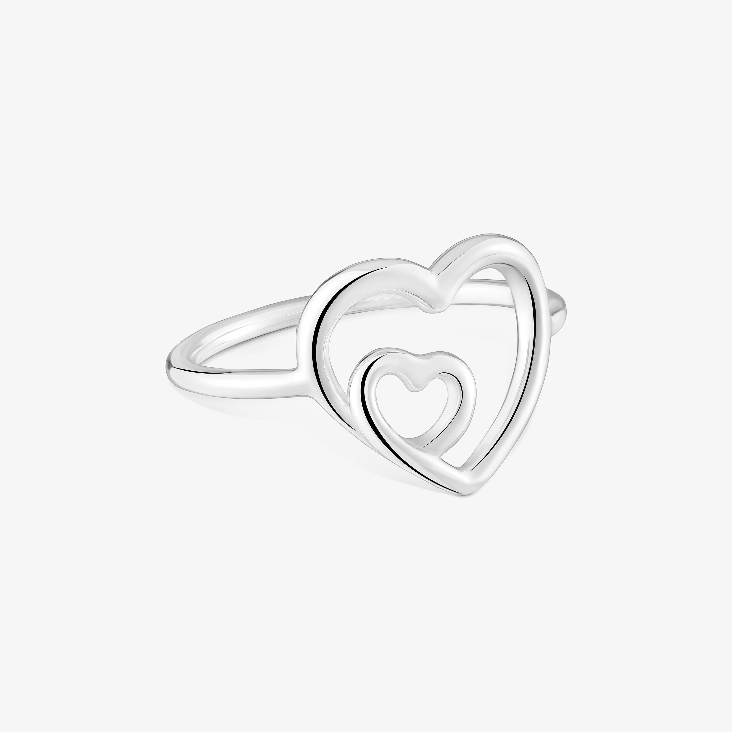 Silver silhouette Ring TOUS Flechazo