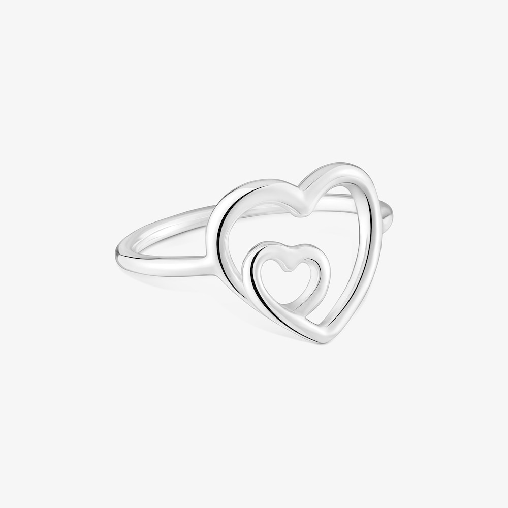 Bague silhouette en argent TOUS Flechazo