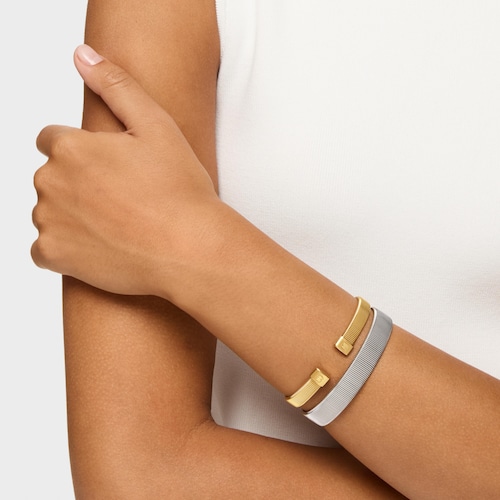 Pulsera esclava de acero 12 mm Bulevard