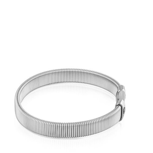 Pulsera esclava de acero 8 mm Bulevard