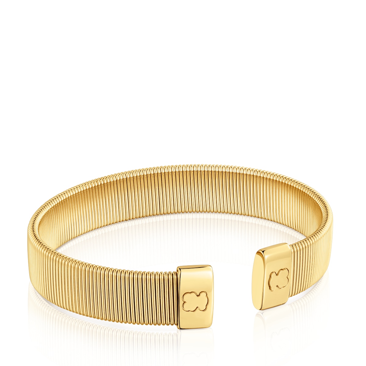 Tous - Pulsera Esclava De Acero Dorado 12 Mm Bulevard - U