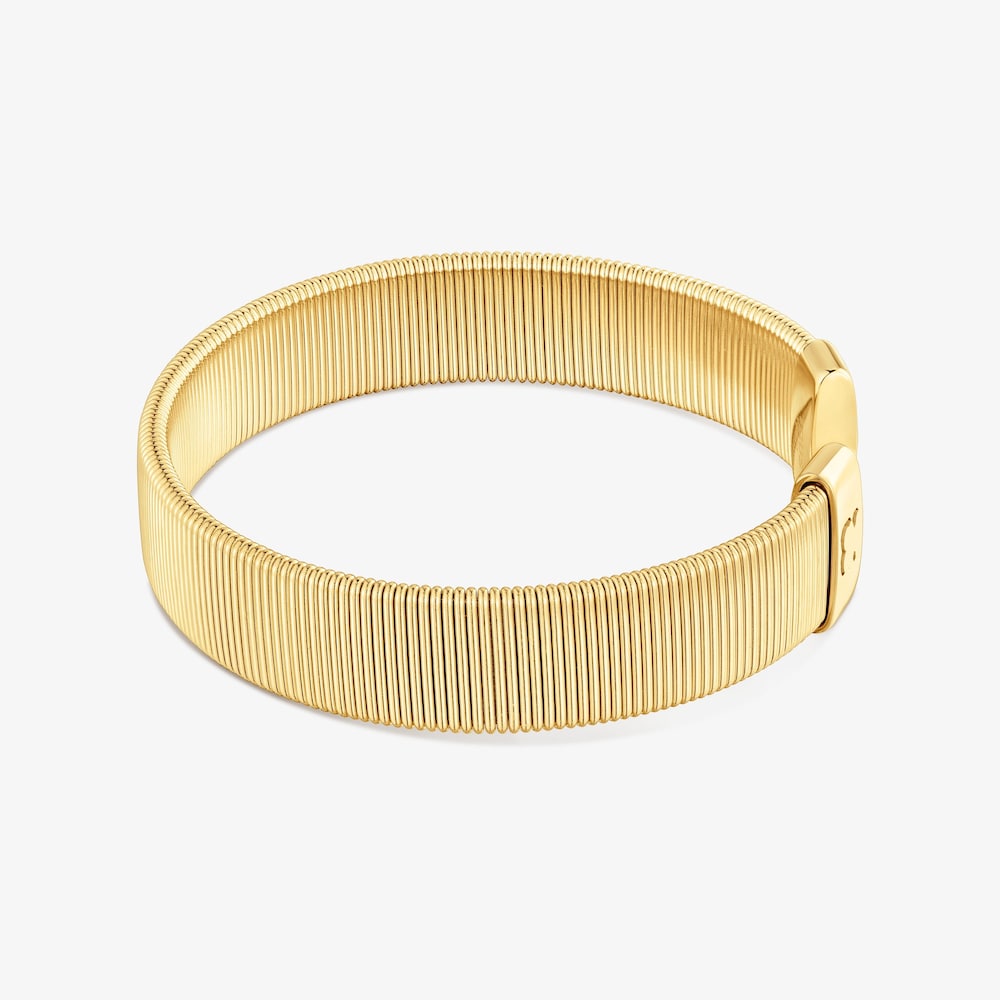 12&nbsp;mm gold-colored steel Bangle Bulevar