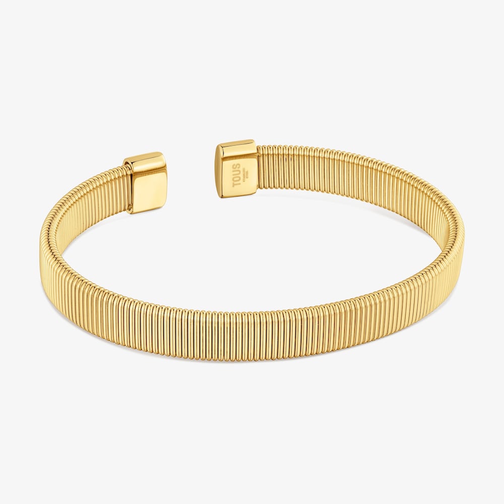 8&nbsp;mm gold-colored steel Bangle Bulevar