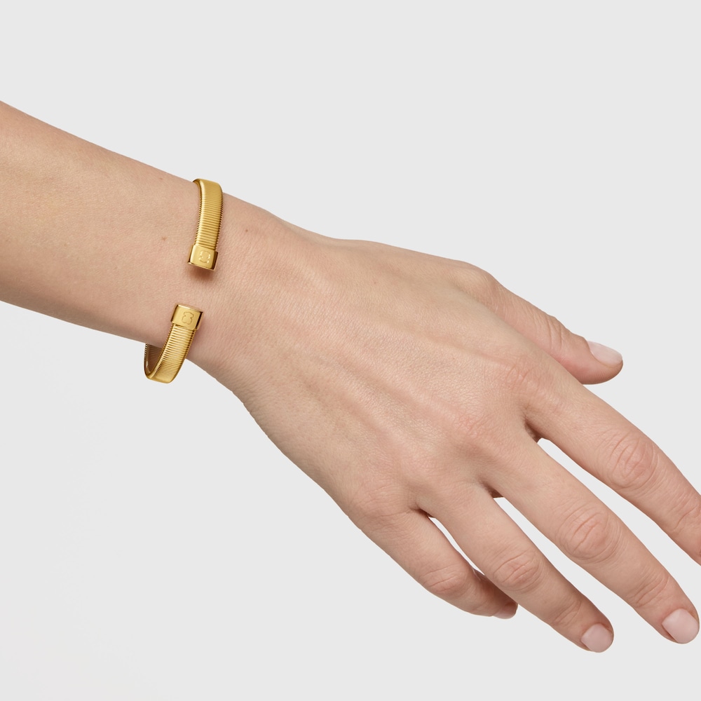 8&nbsp;mm gold-colored steel Bangle Bulevar
