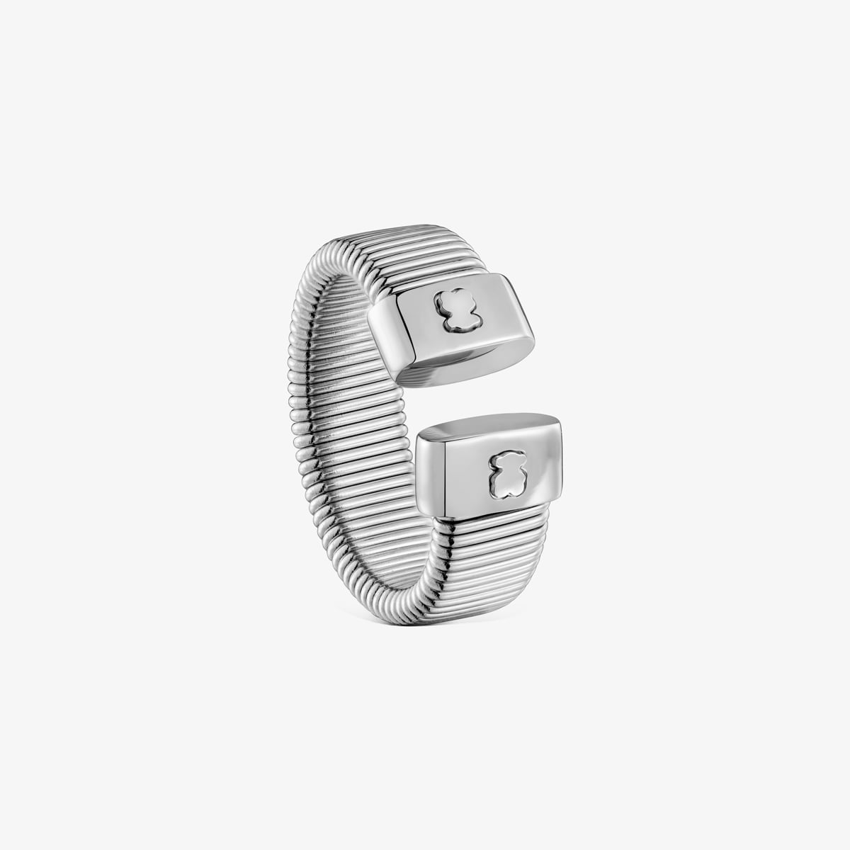 Offener Ring Bulevar Aus Stahl Größe N8