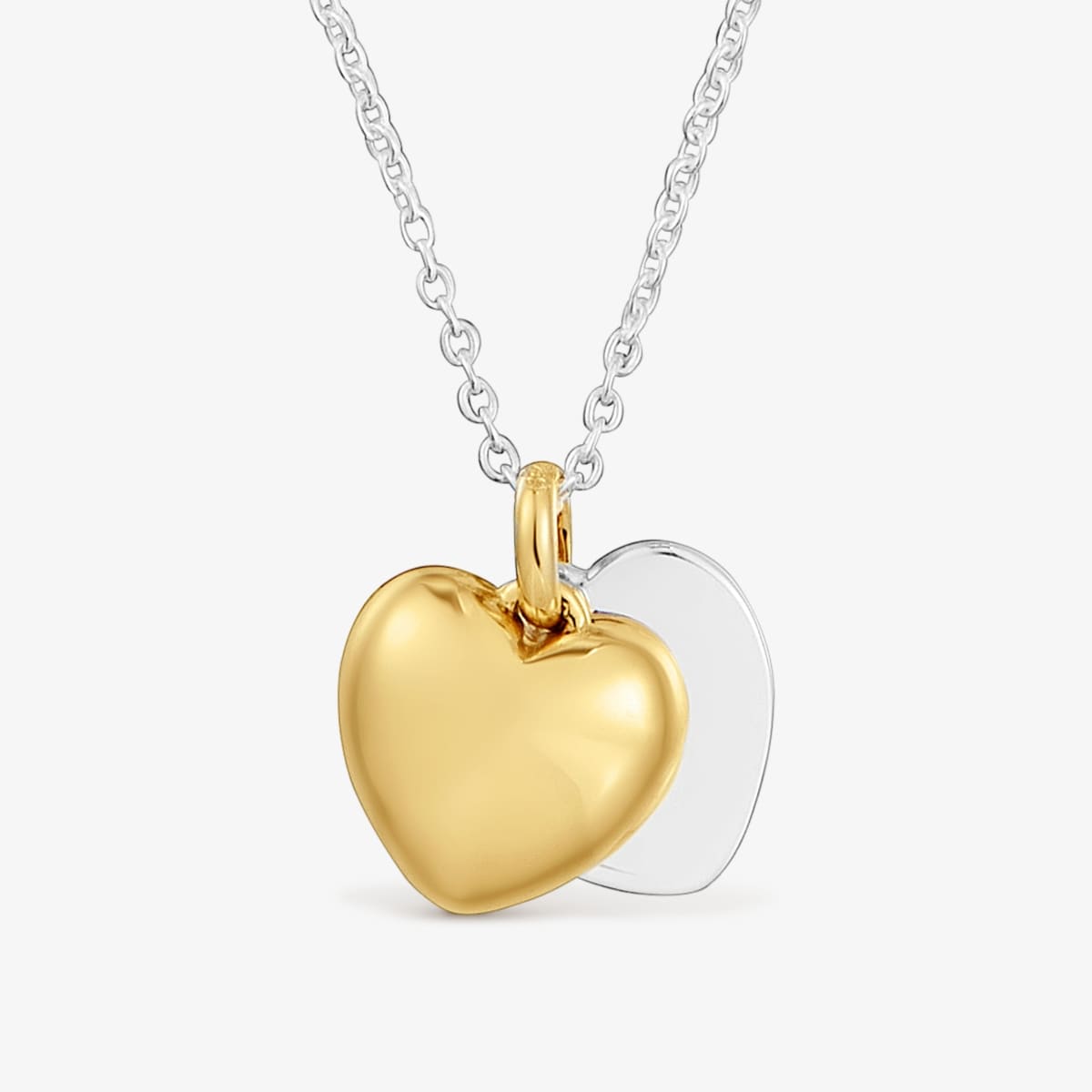 Tous - Collar Bicolor Doble Corazón 11 Mm Tous Flechazo - Bicolor