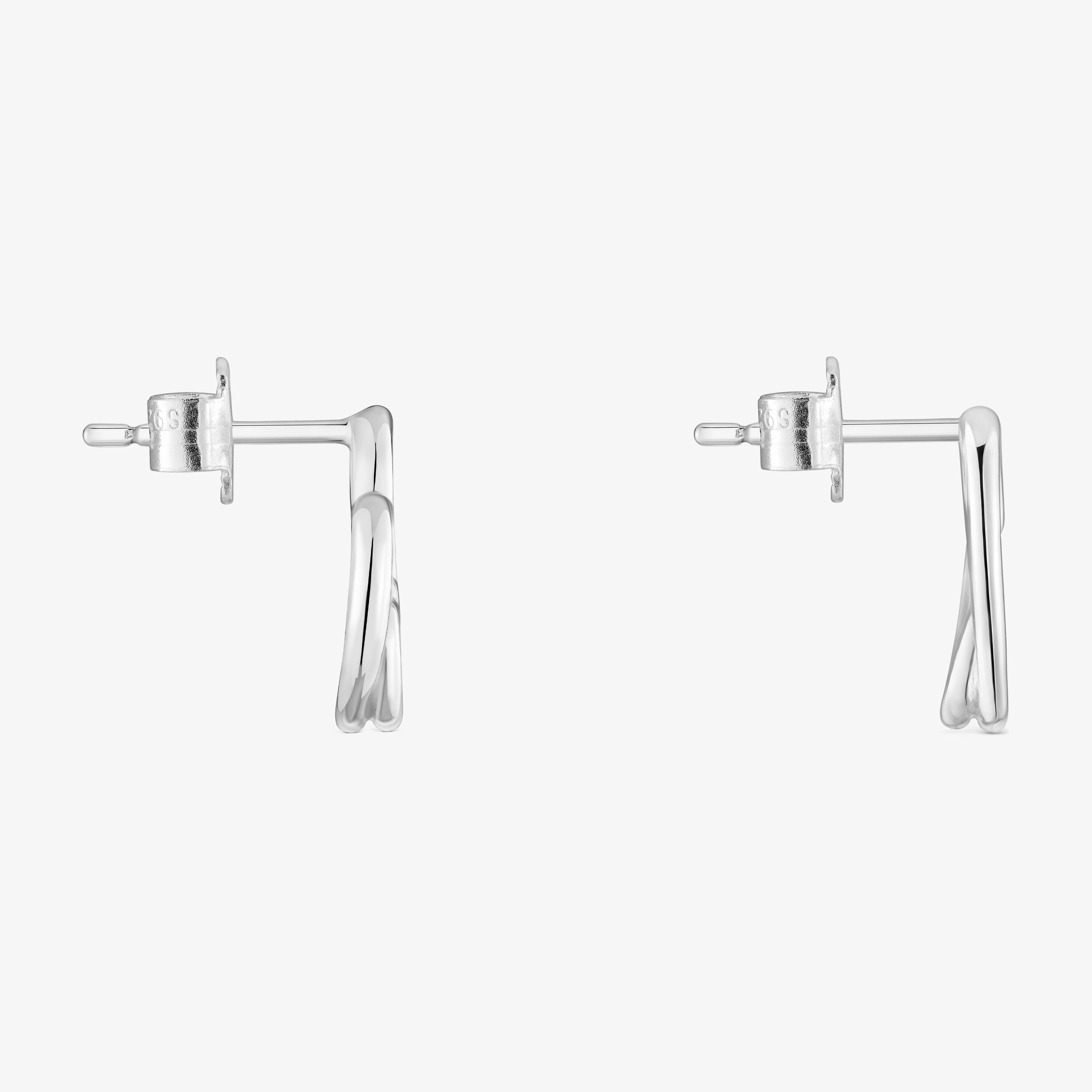 Silver silhouette Earrings TOUS Flechazo