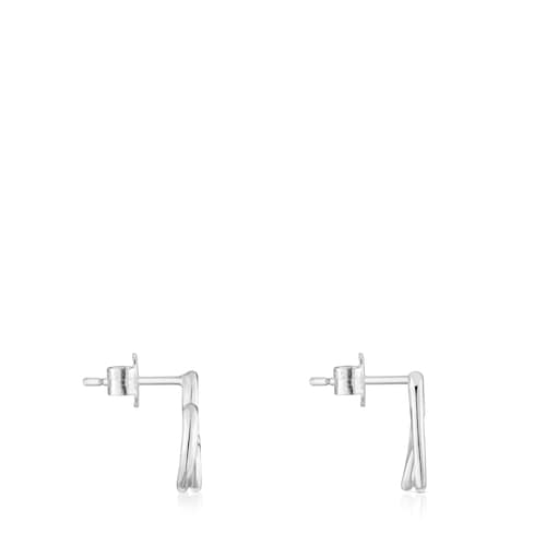 Silver silhouette Earrings TOUS Flechazo