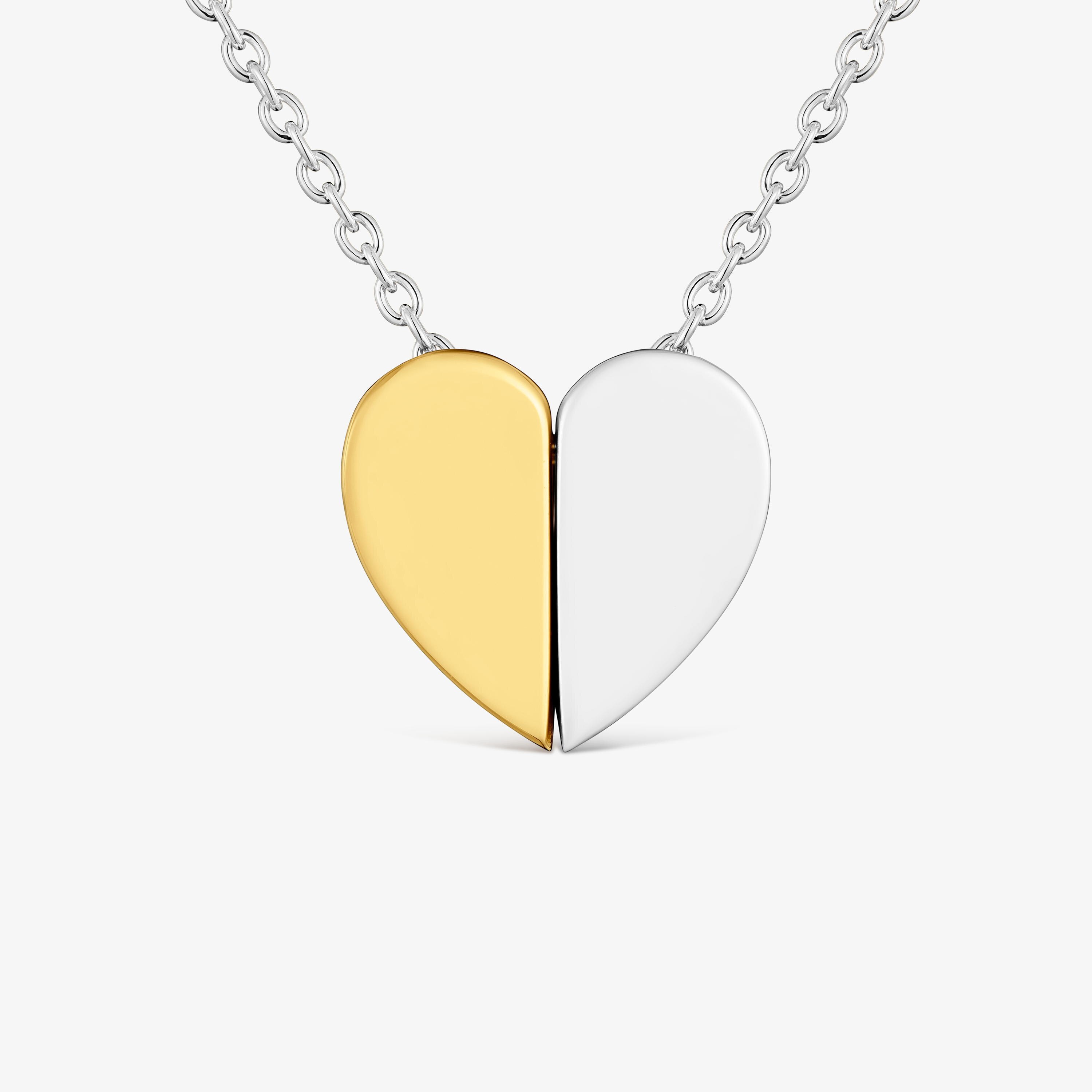 Two-tone Necklace with  mm heart motif TOUS 1950