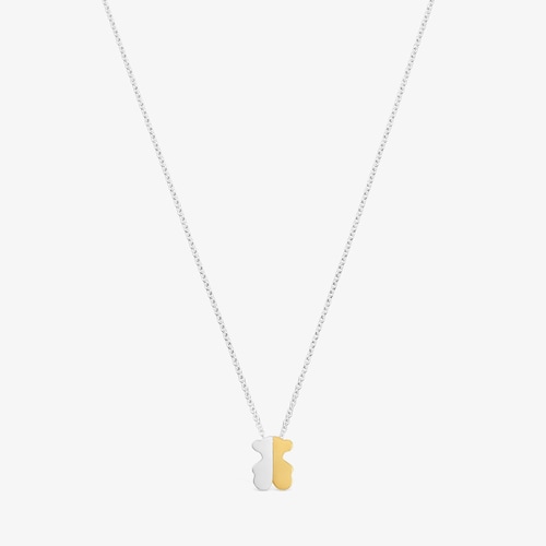 Collar bicolor y motivo oso 12 mm TOUS 1950