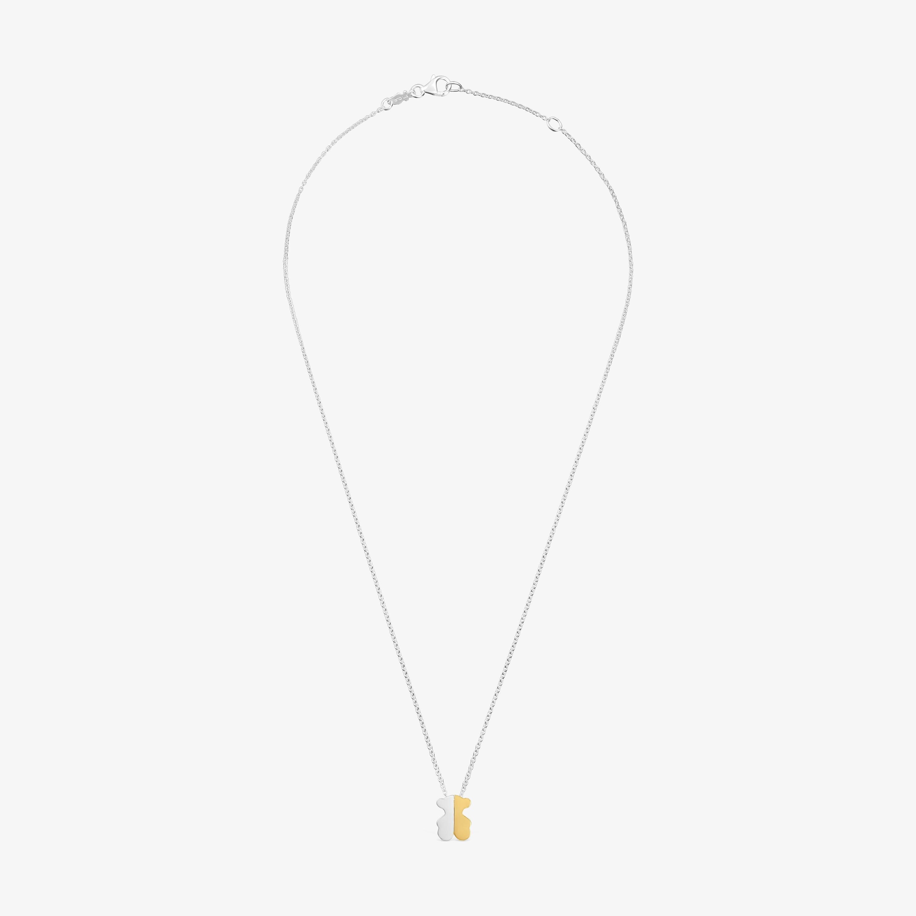 Two-tone Necklace with  mm bear motif TOUS 1950