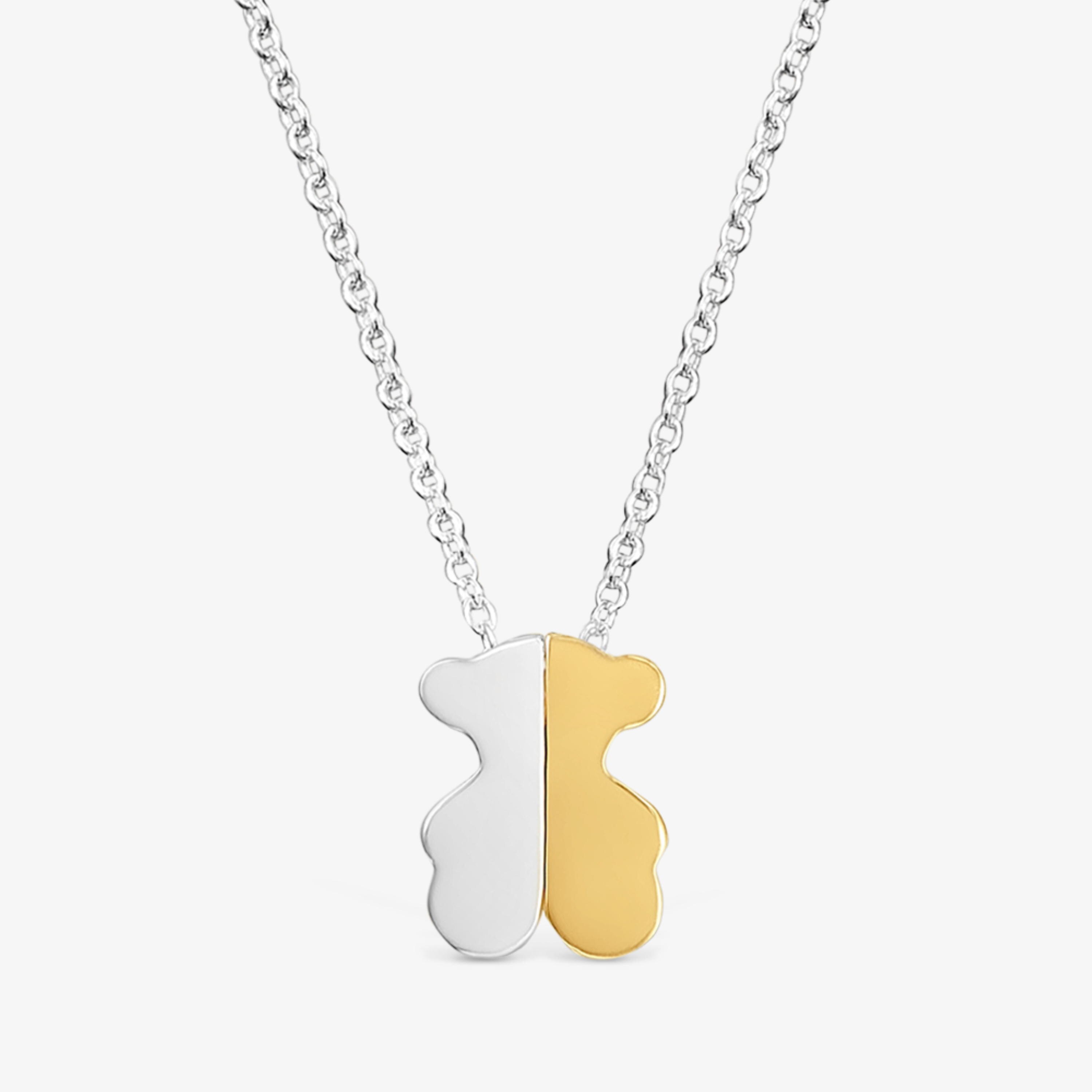 Two-tone Necklace with  mm bear motif TOUS 1950