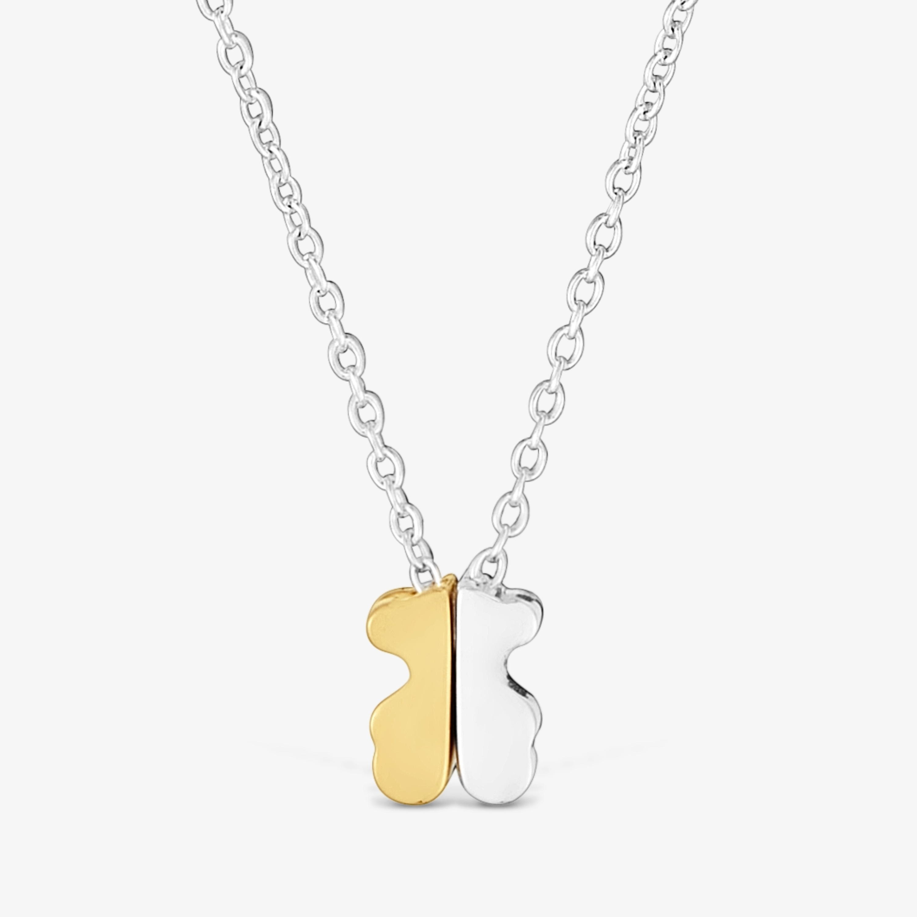 Two-tone Necklace with 8 mm bear motif TOUS 1950 | TOUS