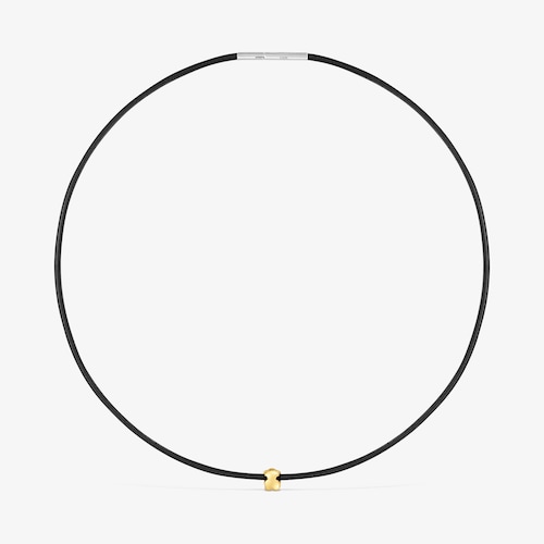 14K solid gold and rubber bear Necklace TOUS Bold Motif