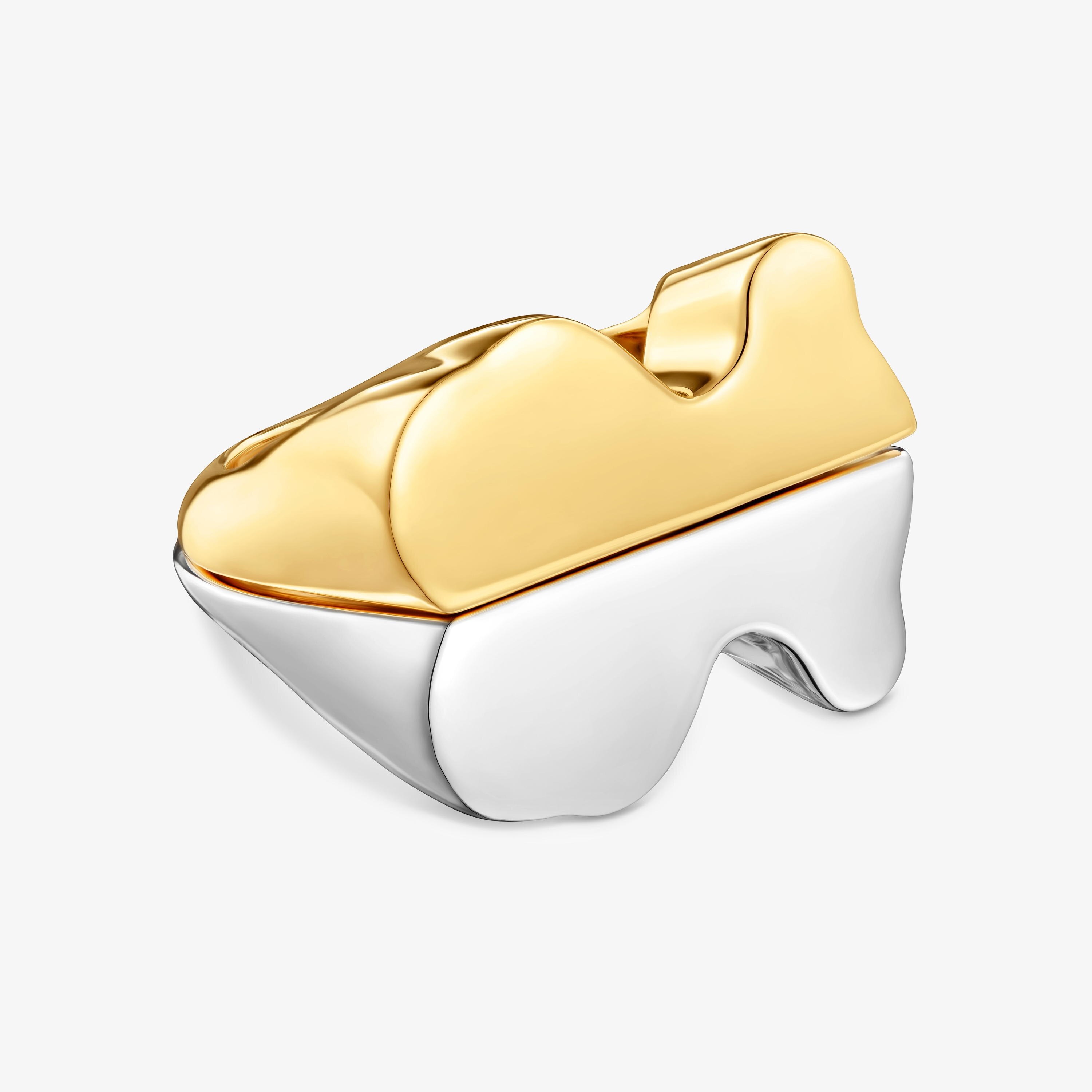 Pack of two-tone bear motif rings TOUS 1950