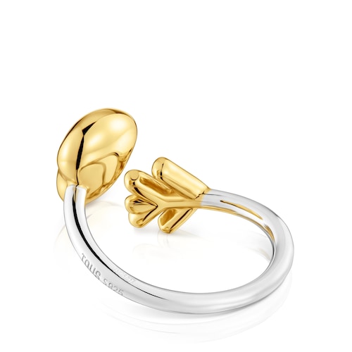 Bague ouverte bicolore TOUS Flechazo