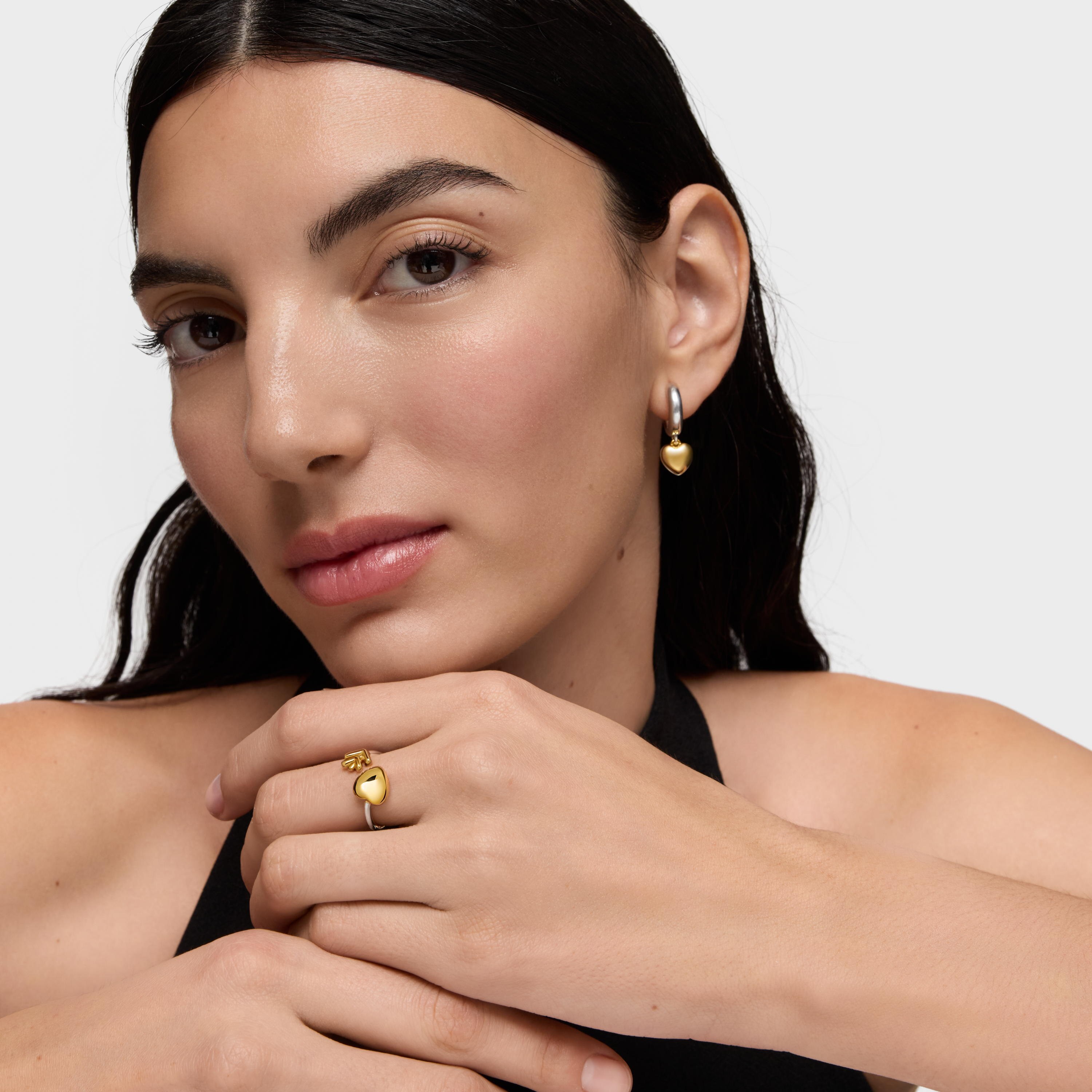 Two-tone Open ring TOUS Flechazo