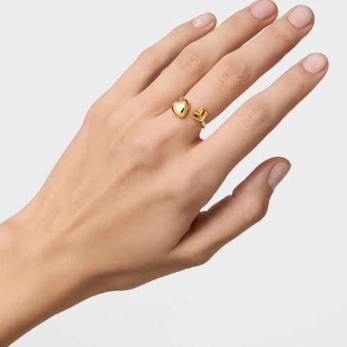 Bague ouverte bicolore TOUS Flechazo