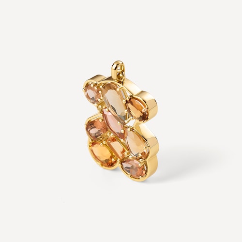 Colgante oso de oro con turmalina y citrino TOUS ATELIER