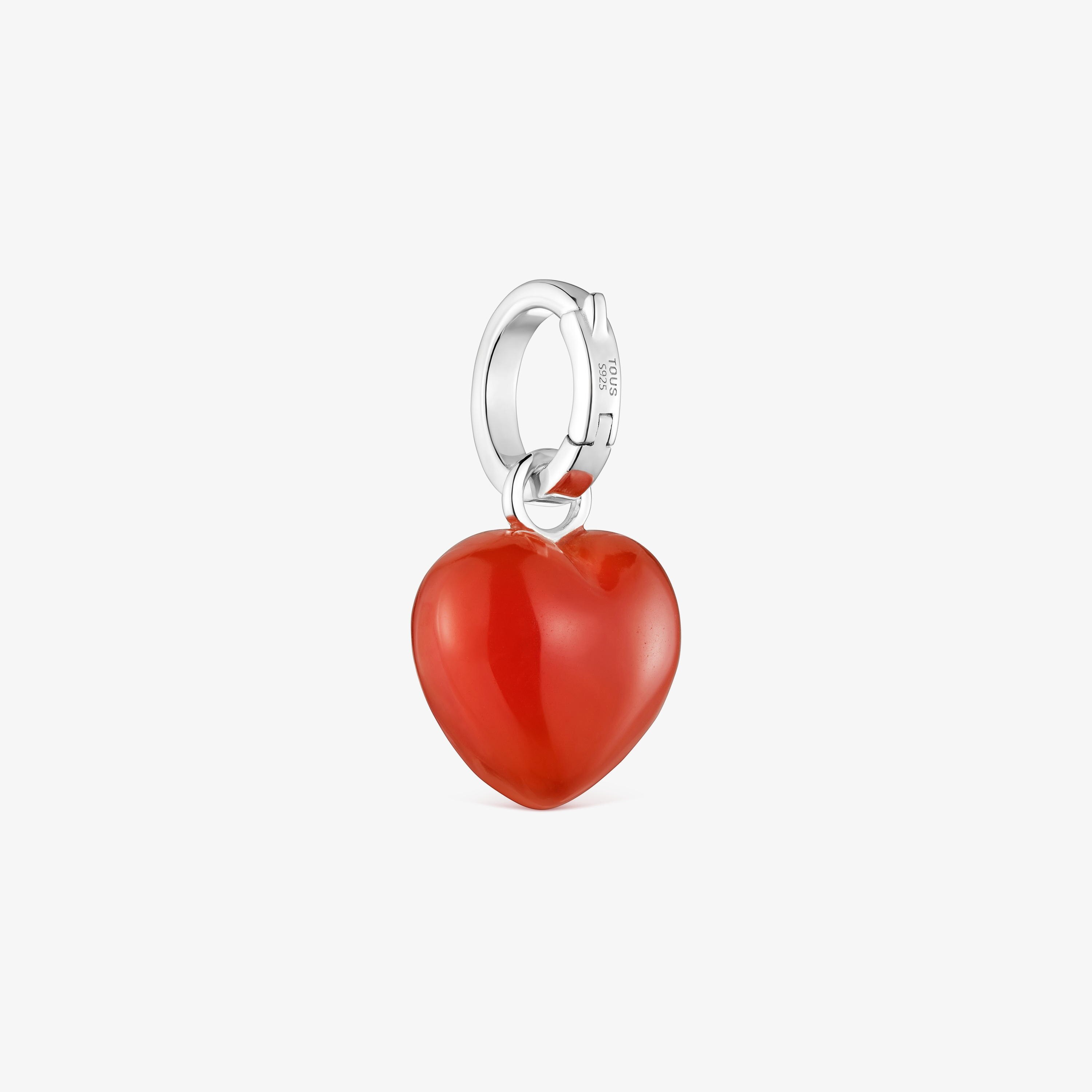 Silver Pendant with carnelian TOUS Flechazo