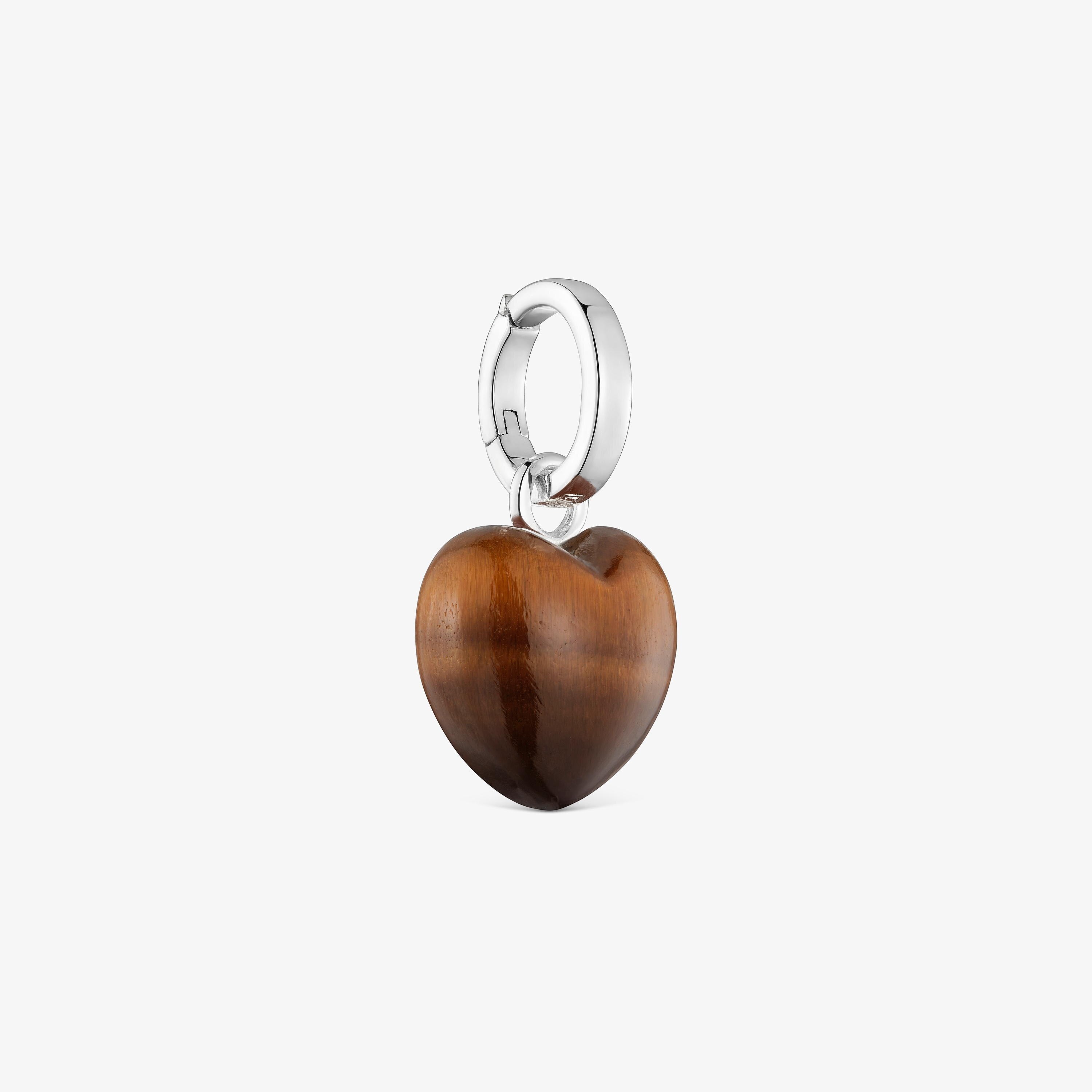 Silver Pendant with tiger’s eye TOUS Flechazo