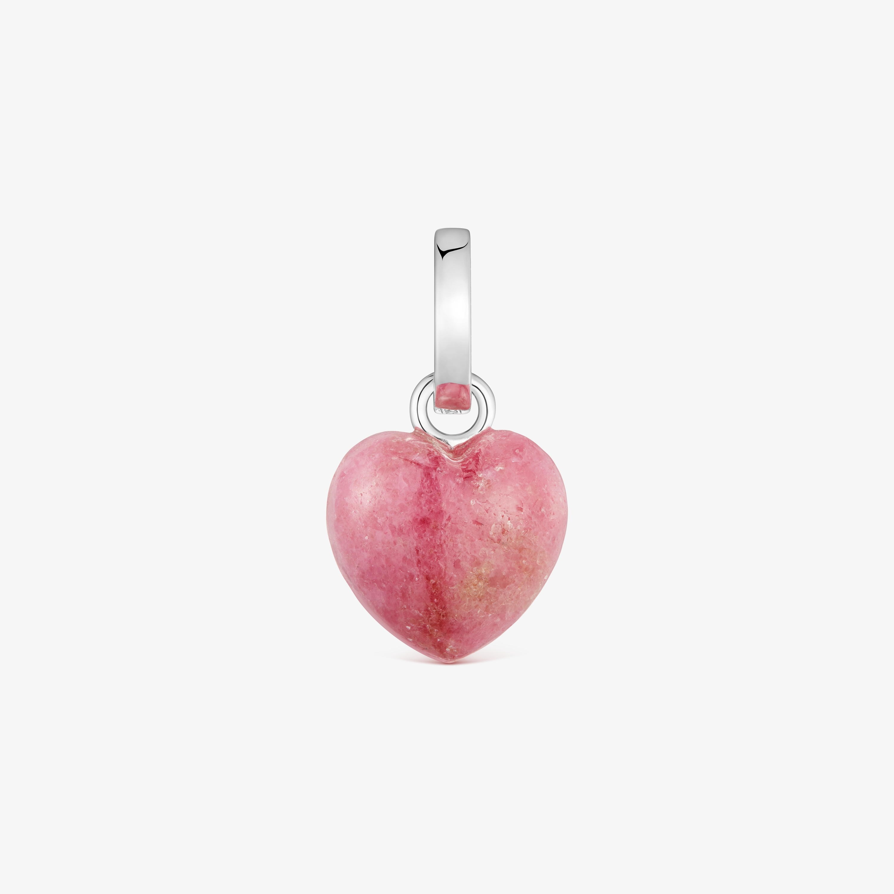 Silver Pendant with rhodonite TOUS Flechazo