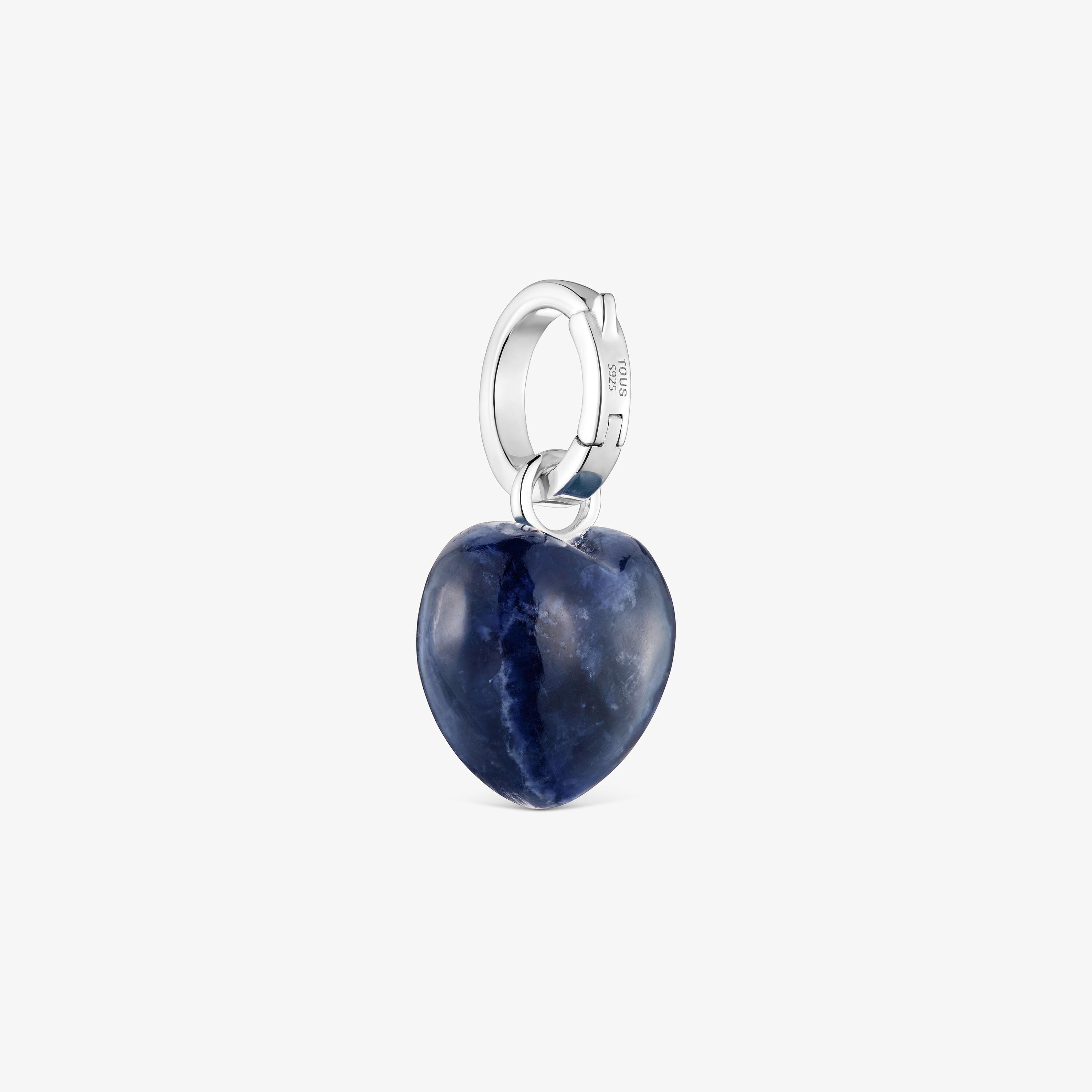 Silver Pendant with sodalite TOUS Flechazo