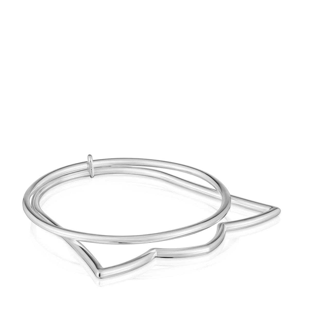 Tous - Pulsera Esclava Tulipa De Plata Straight - Plateado