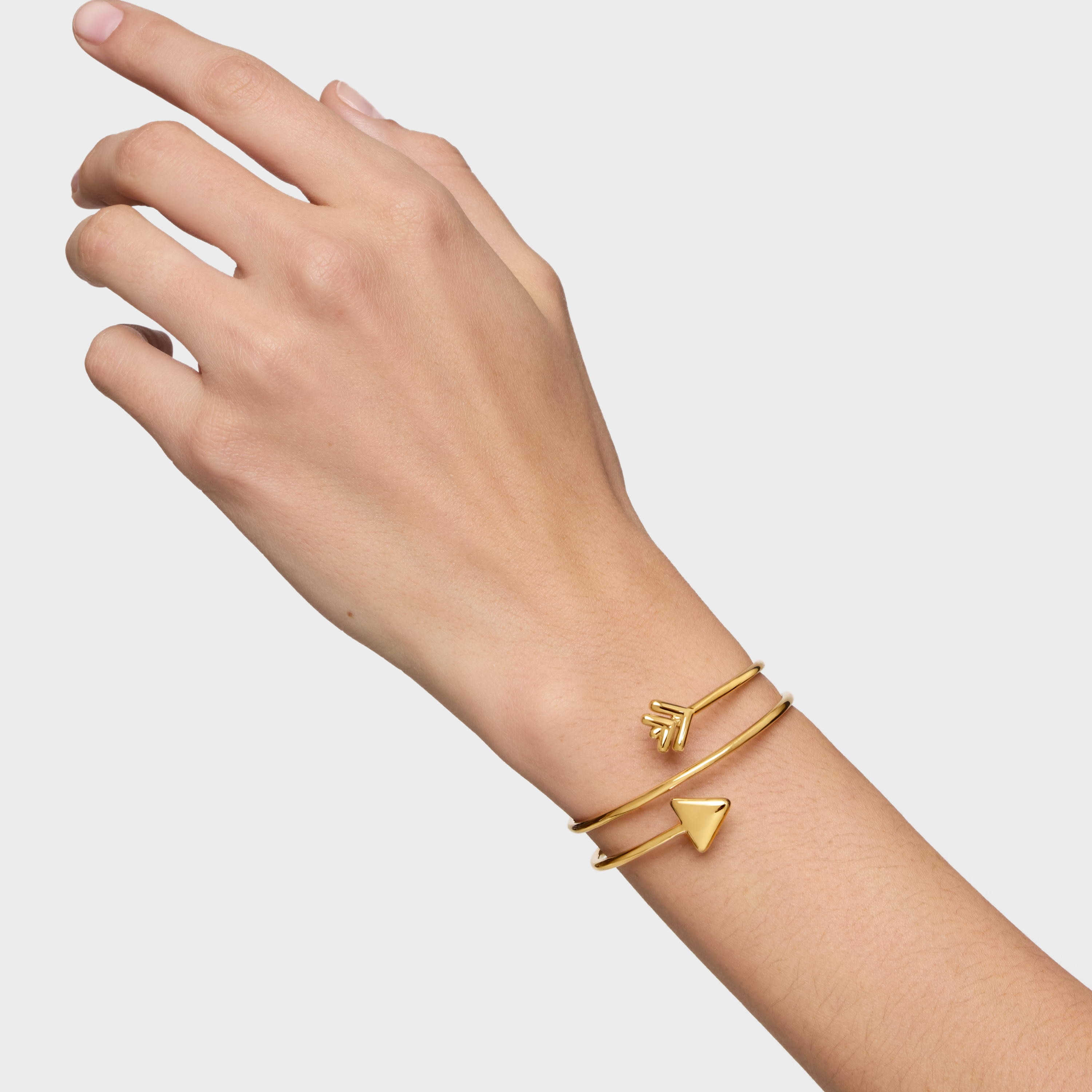 Bangle with 18K gold vermeil TOUS Flechazo