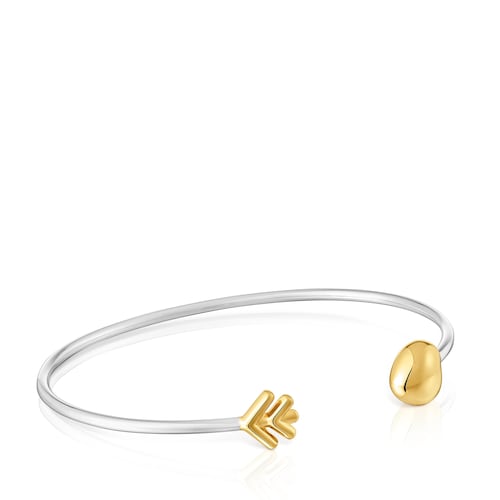 Bracciale rigido bicolore TOUS Flechazo